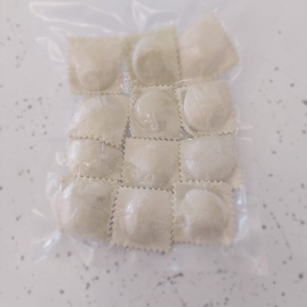 Traditional Maltese Homemade Ravjoli Ricotta & Spinachi Pacvk of 12. Natural Ingredients and no preservatives.