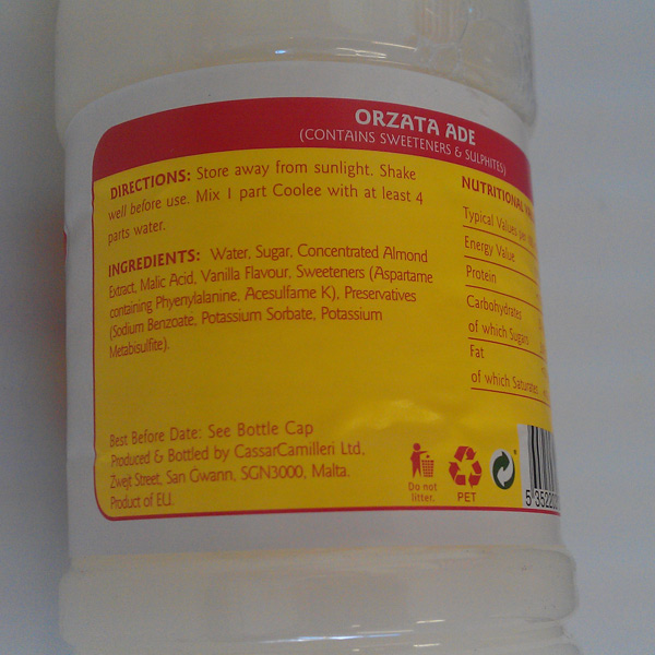 Coolee Orzata Ade (Squash) - Image 2