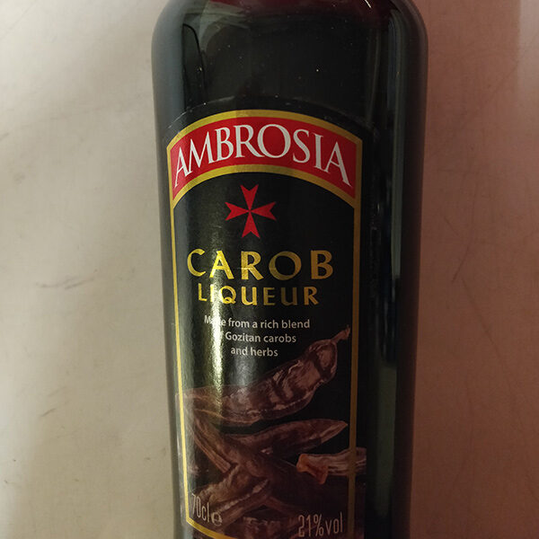 Ambrosia Carob Liqueur (70cl)