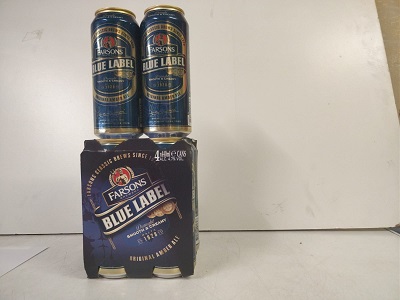 Farsons Blue Label Ale 440mls  x 6 cans