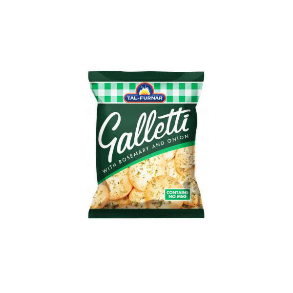 Galletti Rosemary and onion flavour Best Before 27/10/25