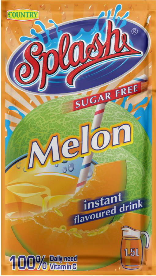 Splash Melon Ice Tea flavour. 8grm