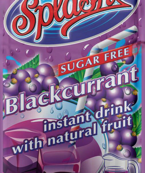 Splash SF Instant Drink Blackcurrant 8g (pack of 2)