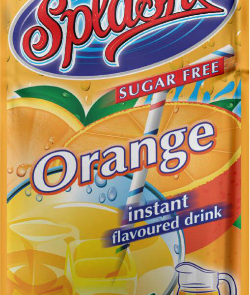 Splash SF Instant Drink Orange 8g (pack of 2)