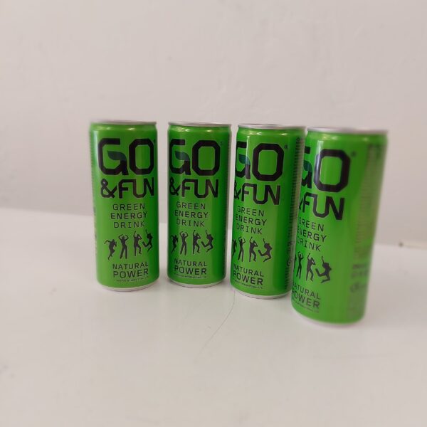 Go & Fun Green Energy Drink 250mls