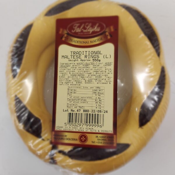 Honey Rings Large (Qaghaq tal-Ghasel) x 2