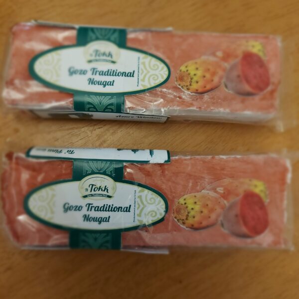 Gozo Traditional Nougat (Prickly Pear Flavour) 200g