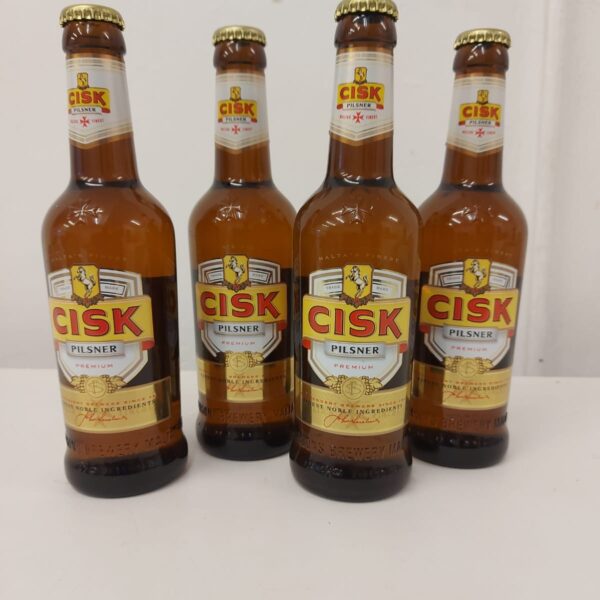 Cisk Pilsner - Finest Noble Ingredients.