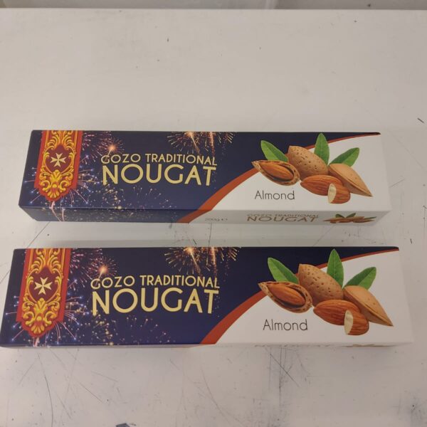 Gozo Traditional Nougat - Almond Flavour - 200g
