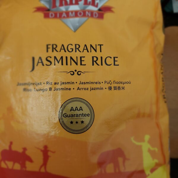 AAA Thai  Fragrant Jasmine Rice 5 Kgs