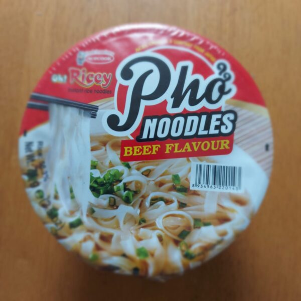 Ricey Noodles Beef Flavour 71g bowl